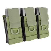 Black Owl Gear / Phantom Aggressor Molle Ready M4 AK MP5 Magazine Pouch - Triple