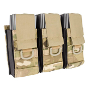 Black Owl Gear / Phantom Aggressor Molle Ready M4 AK MP5 Magazine Pouch - Triple