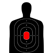 12x18 Inch Silhouette Target 8 Pack