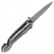 Wartech Assisted Folding Knife w/ glass breaker