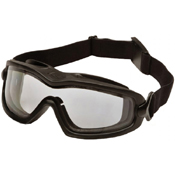 Pyramex V2G H2X Anti-Fog Dual Lens with Black Strap