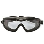 Pyramex V2G H2X Anti-Fog Dual Lens with Black Strap