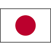 Flag Printed Patch - Japan