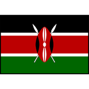 Flag Printed Patch - Kenya