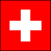 Flag Printed Patch - Swiss