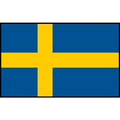 Flag Printed Patch - Sweden