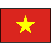 Flag Printed Patch - Vietnam