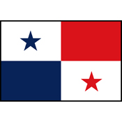 Flag Printed Patch - Panama