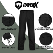 Raven X RipstopOps Button Fly BDU/Cargo Pants