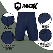 Raven X ClassicOps Polycotton BDU/Cargo Shorts