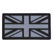 Britain Reflective Flag Laser Cut Patch