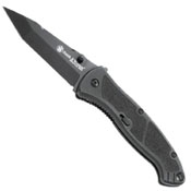 Smith & Wesson SW-BSPECL Black Alum Handle Black Tanto Bl Plain