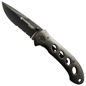 Smith & Wesson Oasis Folding Knife - Half Serrated Edge
