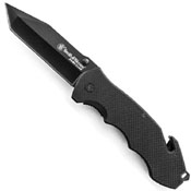 Smith and Wesson Border Guard 5 Black Tanto Blade Folding Knife