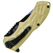 Smith & Wesson Black Ops Tanto Folding Knife - Tan Handle
