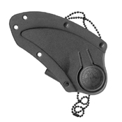 Smith & Wesson SW-SWHRT2B H.R.T. All Black Serrated Neck Knife with Zytel and Neck Sheath