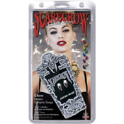 Scarecrow Classic Chrome Metallic Vampire Fangs