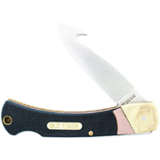 Schrade Old Timer Golden Claw Gut Hook Blade Folding Knife