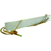 Schrade Old Timer Honesteel Sharpening Stone With Leather Lanyard And sheath