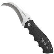 Schrade Imperial Liner Lock Hawkbill Blade Folding Knife