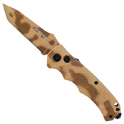 Schrade SC60D Desert Camo Aluminum Handle Folding Knife
