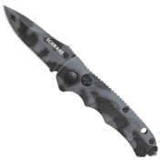 Schrade Mini Urban Camo 4116 Steel Blade Folding Knife