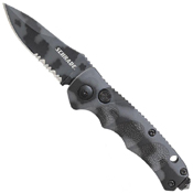 Schrade Mini Urban Camo 4116 Steel Blade Folding Knife