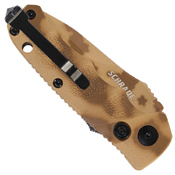 Schrade Mini Desert Camo Aluminum Handle Folder Knife