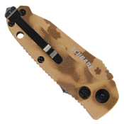 Schrade Mini Desert Camo Aluminum Handle Folder Knife
