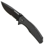 Schrade Combo Drop Point Blade Folding Knife