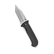 Schrade Tanto Blade With Ambidextrous Thumb Knobs G-10 Handle Folding Knife