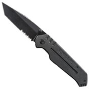 Schrade G10 Folder with 40 Serrated Tanto Blade