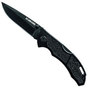 Schrade Liner Lock Black 9Cr14Mov High Carbon Handle With Track Tech Grip Folding Knife