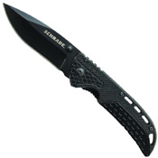 Schrade Black 8Cr13mov Drop Point Blade