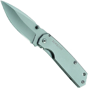 Schrade Frame Lock Titanium Coated Drop Point Blade Folding Knife