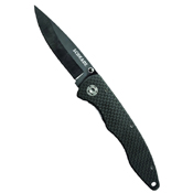 Schrade Large Ceramic Blade Carbon Fiber Handle