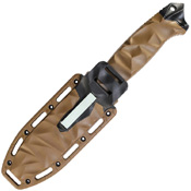 Schrade Full Tang CHF40 Drop Point Blade Fixed Knife