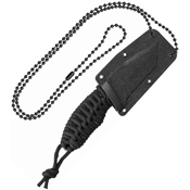 Schrade Full Tang Titanium Coated Tanto Blade Fixed Neck Knife