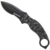 Schrade SCHF53BS Full Tang AUS-8 Steel Blade Fixed Knife