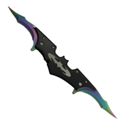 Dual Blade Tactical Bat Knife