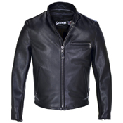 Schott NYC Classic Racer Leather Motorcycle Jacket