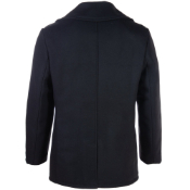 Schott NYC Melton Wool Pea Coat 32 oz