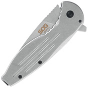 Aegis FLK Stainless Steel Handle Folding Knife