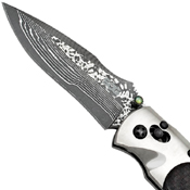 Arcitech Damascus Blade Carbon Fiber Handle Knife