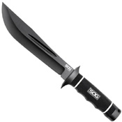 Sog Creed Black Fixed Blade Knife