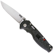 Satin Straight Edge Flash I Knife