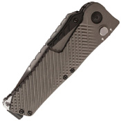 Quake Anodized Aluminum Handle Folding Knife