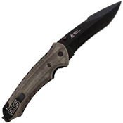 Kiku Large AUS-8 Steel Blade Folding Knife