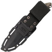 Kiku Small Linen Micarta Handle Fixed Blade Knife