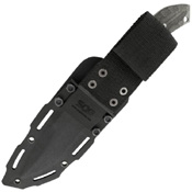 Kiku Green Linen Micarta Handle Fixed Blade Knife